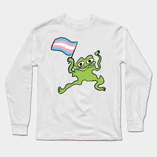 Transgender Pride Froggy Long Sleeve T-Shirt